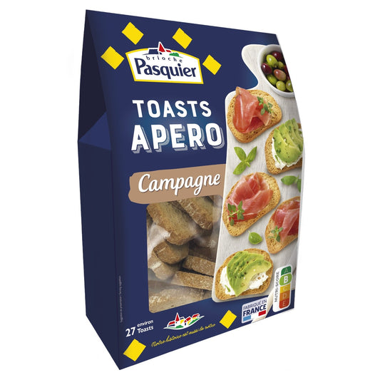 Mini-Toasts Campagne PASQUIER la boite de 100g