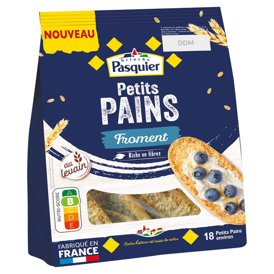 Pains Grillés au Levain de Froment PASQUIER le paquet de 225g