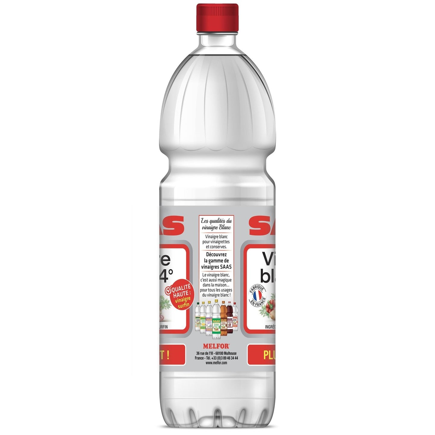 Vinaigre d'Alcool 14° SAAS