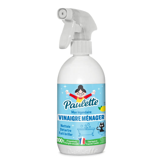 Ecocert PAULETTE Multi-Surface Lemon Vinegar Household Cleaner