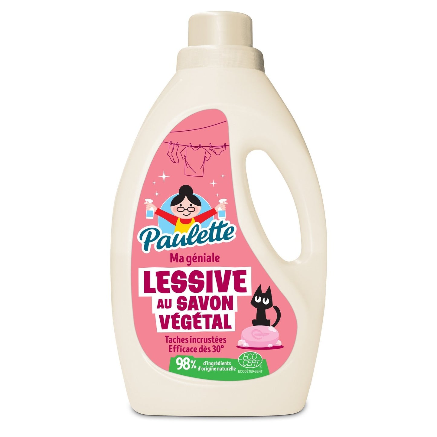 PAULETTE Liquid Laundry Detergent with Vegetable Soap