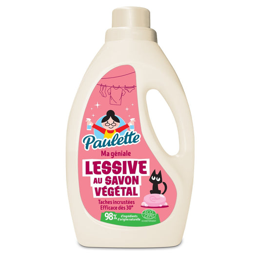 PAULETTE Liquid Laundry Detergent with Vegetable Soap