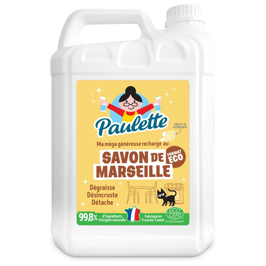 Nettoyant Ménager Multi-Surfaces Savon de Marseille Ecologique PAULETTE