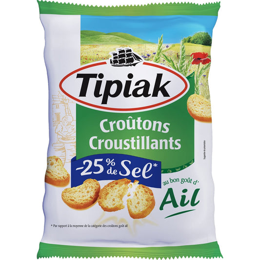 TIPIAK Garlic Flavor Croutons