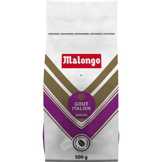 Café en Grains 100% Arabica Gout Fruité MALONGO le paquet de 500g