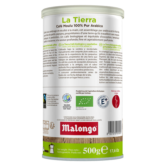 Organic Ground Coffee MALONGO