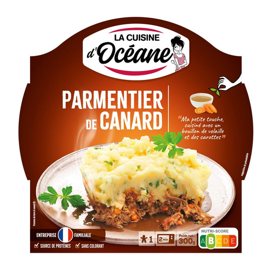 Plats Cuisinés Parmentier de Canard LA CUISINE D'OCEANE La barquette de 300g