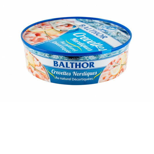 Crevettes Nordiques BALTHOR la boite de 90 g net égoutté