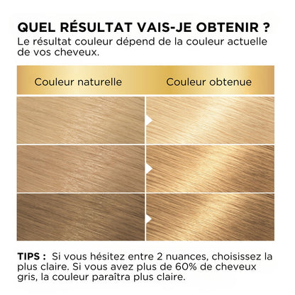 Coloration Permanente 110 Blond Très Très Clair Naturel Eclaircissant Belle Color GARNIER