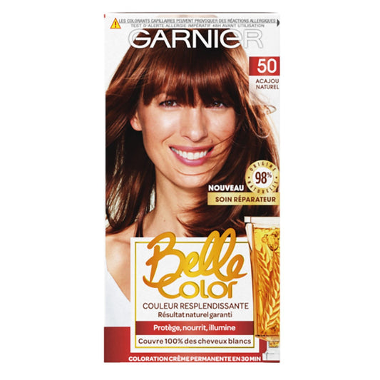 Coloration Permanente 50 Acajou Naturel Belle Color L'OREAL PARIS la boîte