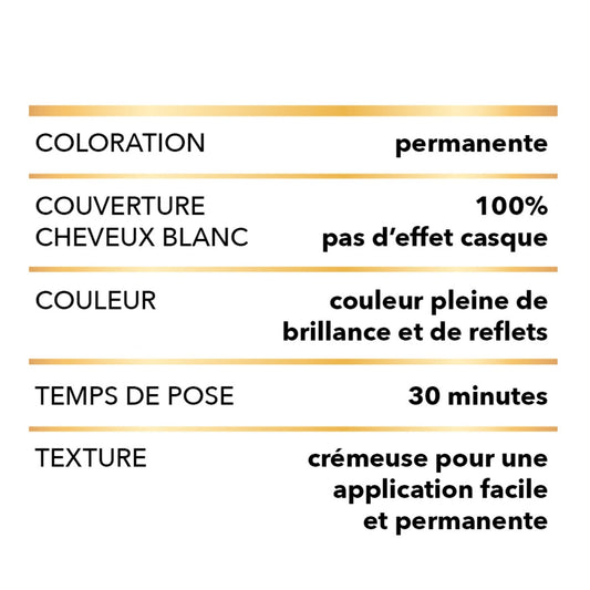 Coloration Permanente 83 Blond Clair Doré Naturel Résultat Naturel Belle Color L'OREAL PARIS