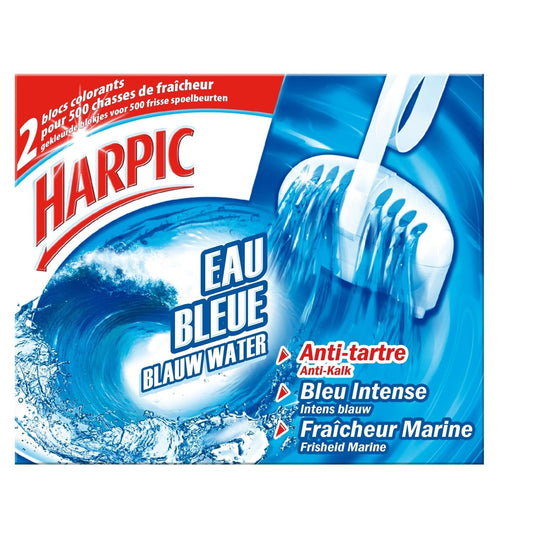 Bloc Wc Cuvette Eau Bleue X2 HARPIC
