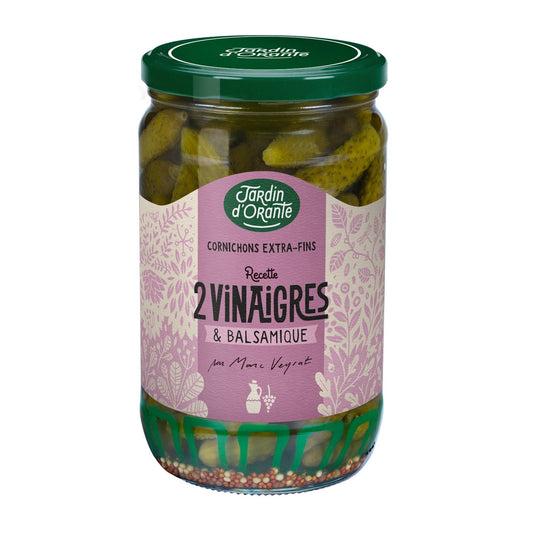 Extra-Fine Pickles 2 Vinegars LE JARDIN D'ORANTE