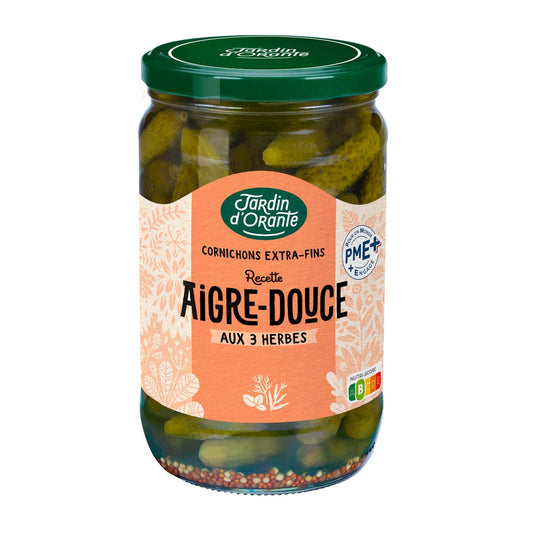 Sweet Pickles with 3 Herbs LE JARDIN D'ORANTE