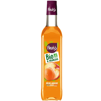 FRUISS Organic Apricot Peach Syrup