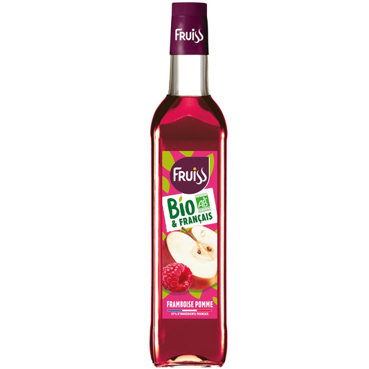 FRUIS Organic Apple Raspberry Syrup