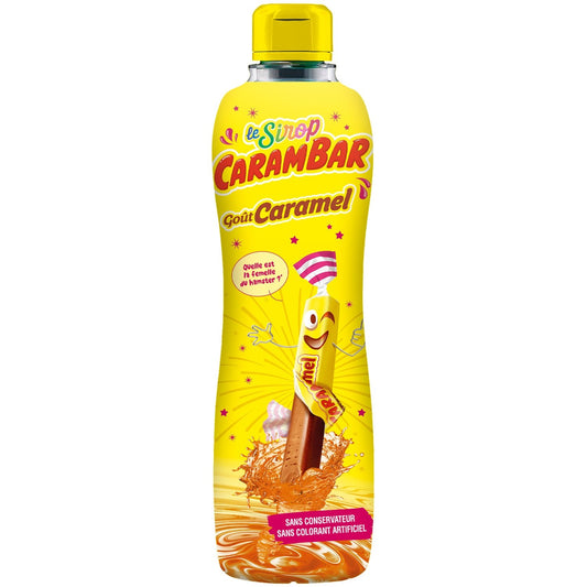 Sirop Caramel CARAMBAR la bouteille de 75cL