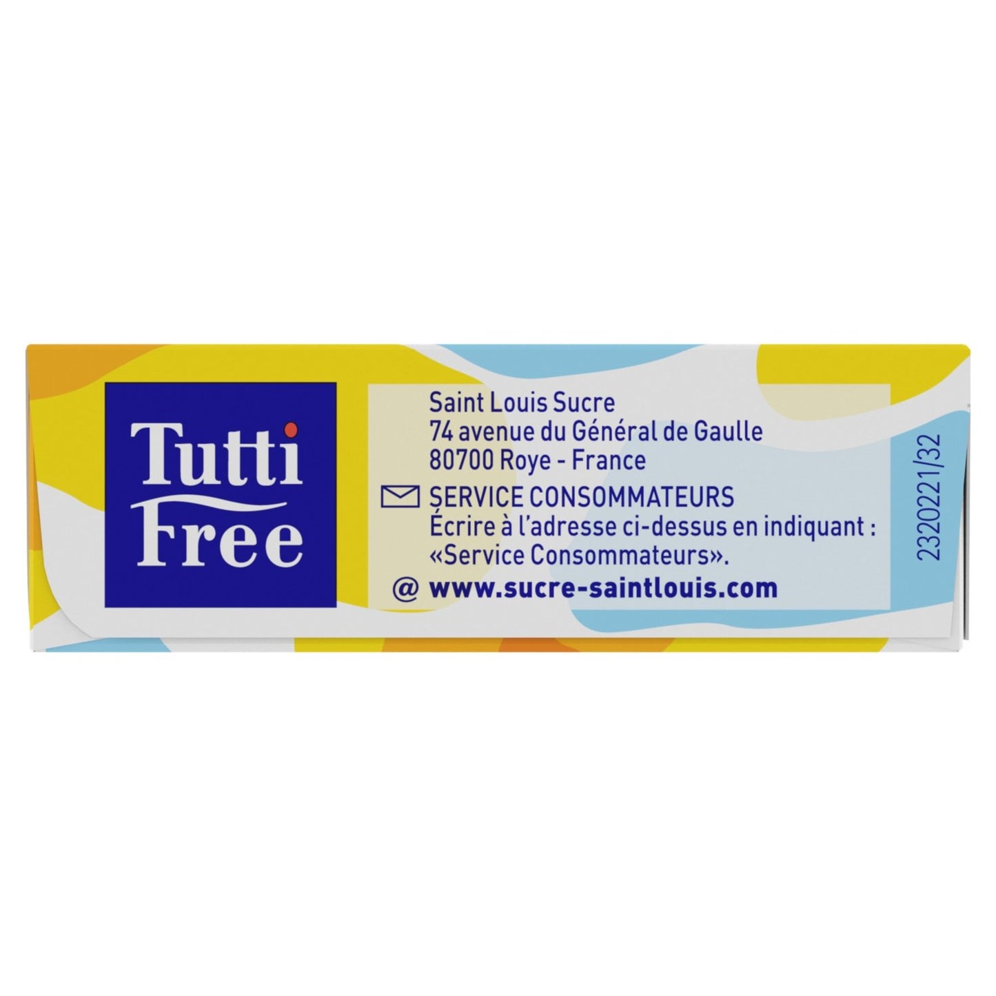 Sucre Morceaux TUTTI FREE
