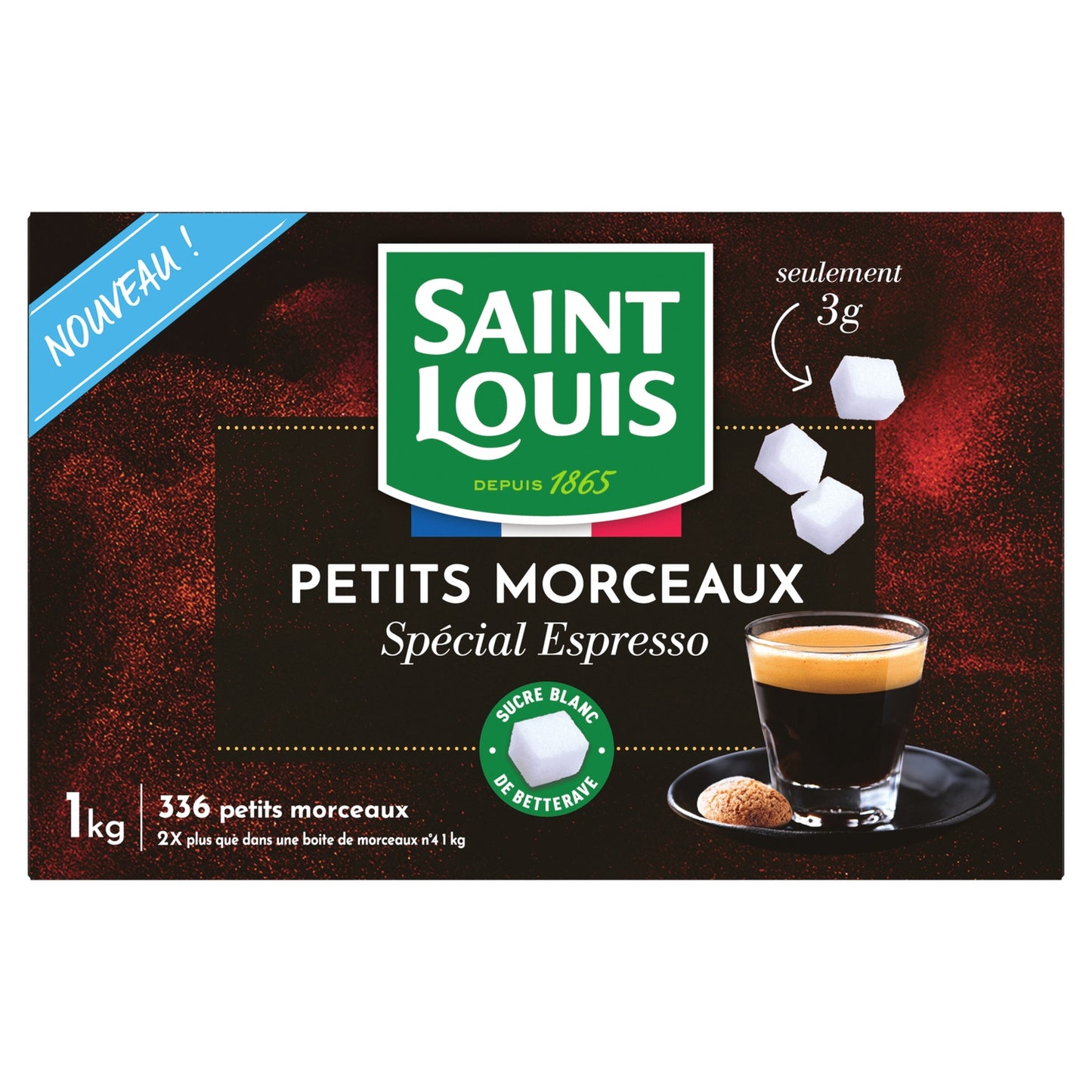 Sucre Petits Morceaux Spécial Espresso SAINT LOUIS 