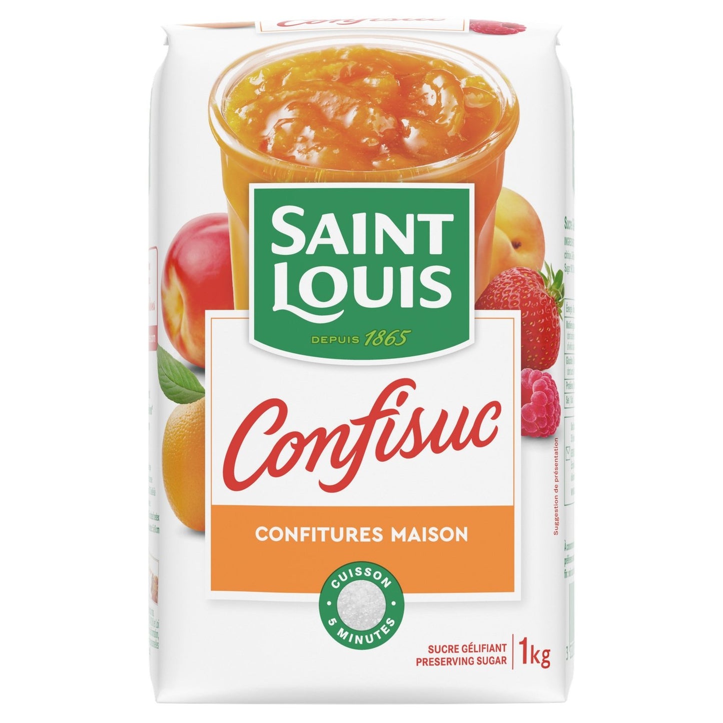 Sucre Gélifiant pour Confiture SAINT LOUIS