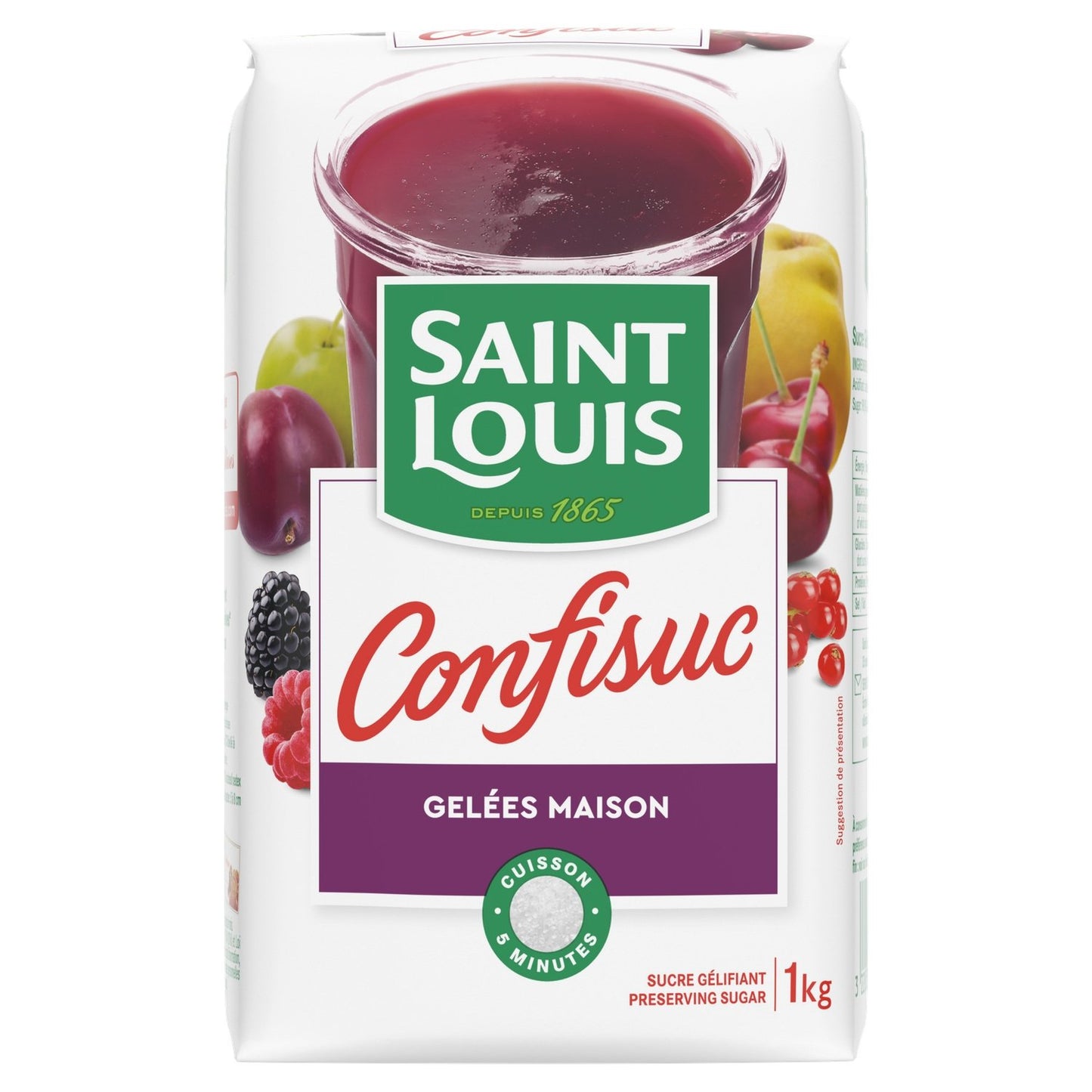 Sucre Gélifiant pour Gelées SAINT LOUIS