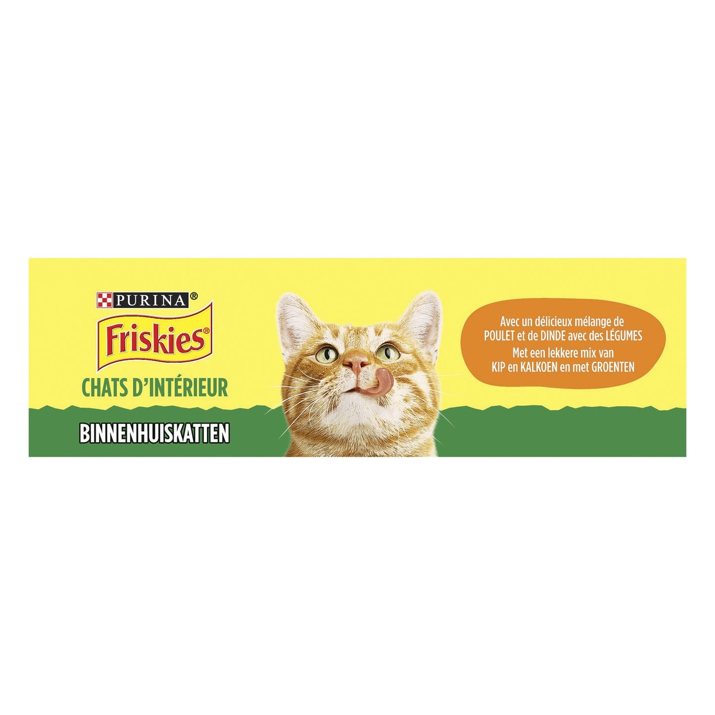Purina Friskies Indoor Cat Food with Chicken, Turkey &amp; Vegetables