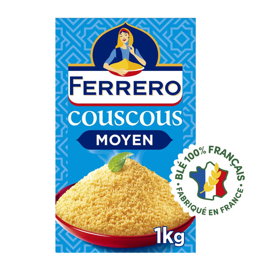 Couscous Moyen FERRERO COUSCOUS le paquet de 1 kg
