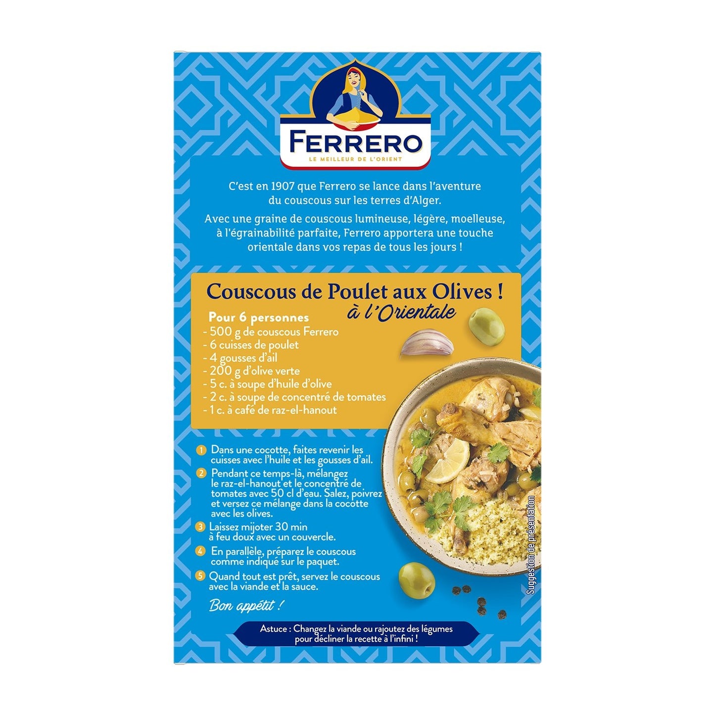 Couscous Moyen FERRERO COUSCOUS