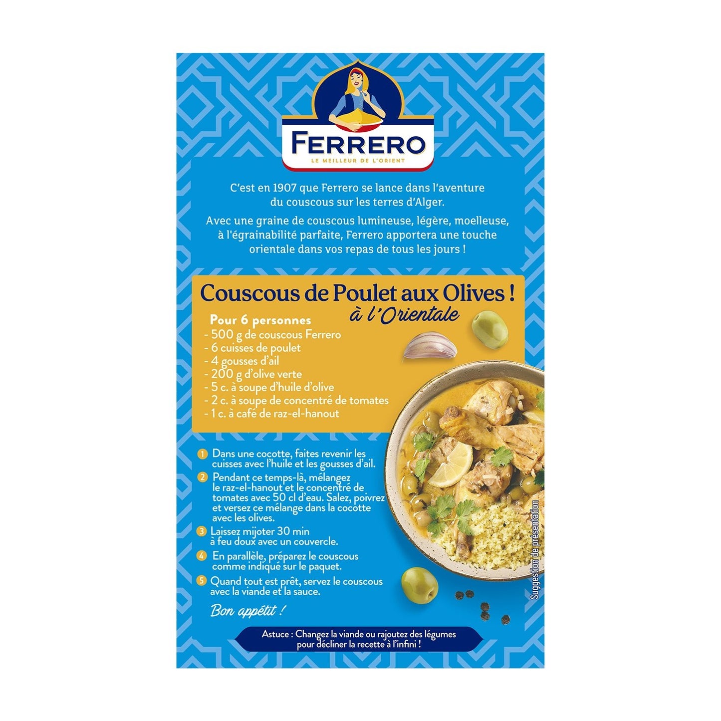 Couscous Fin FERRERO COUSCOUS