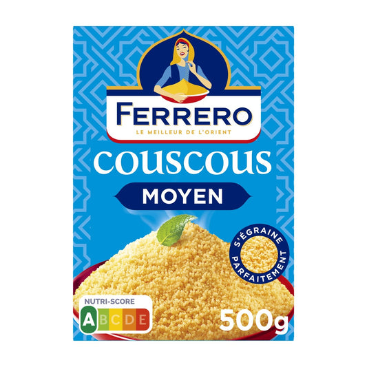 Couscous Moyen FERRERO COUSCOUS la boite de 500 g