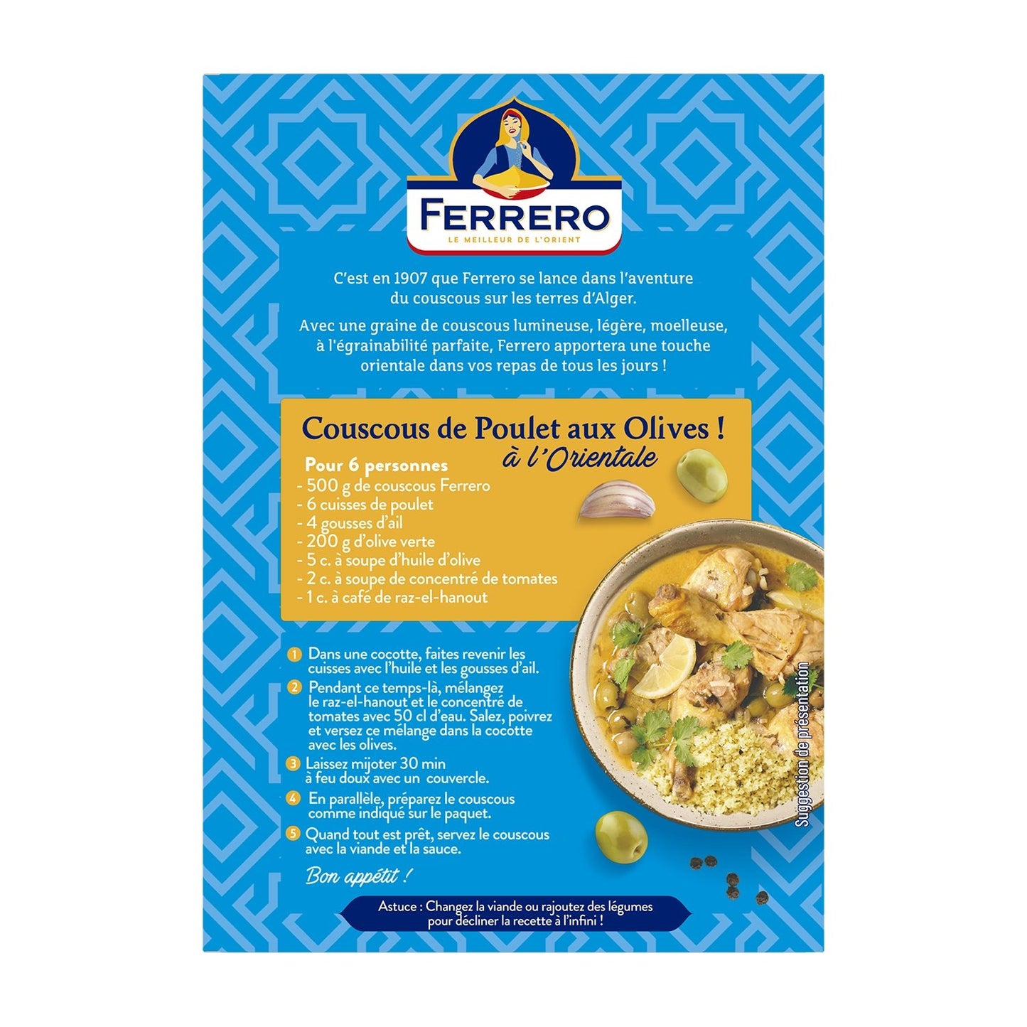 Couscous Moyen FERRERO COUSCOUS