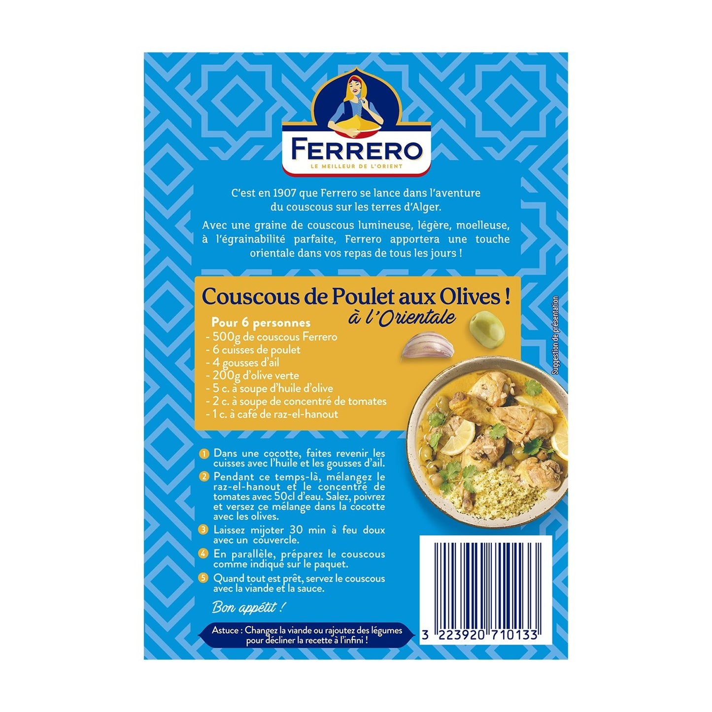 Couscous Fin FERRERO COUSCOUS