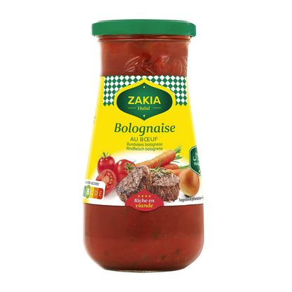 ZAKIA Halal-Bolognese-Sauce vom Rind