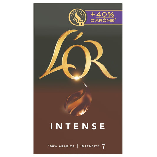 Café Moulu Intense Intensité 7 L'OR le paquet de 250g