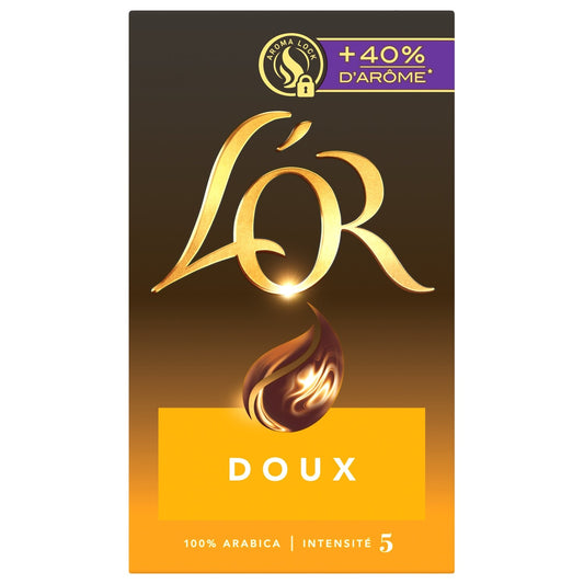 Café Moulu Doux Intensité 5 L'OR le paquet de 250g