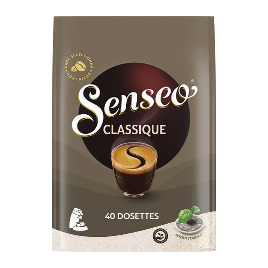 Café Dosettes Classique Compatible Senseo SENSEO le paquet de 40 dosettes