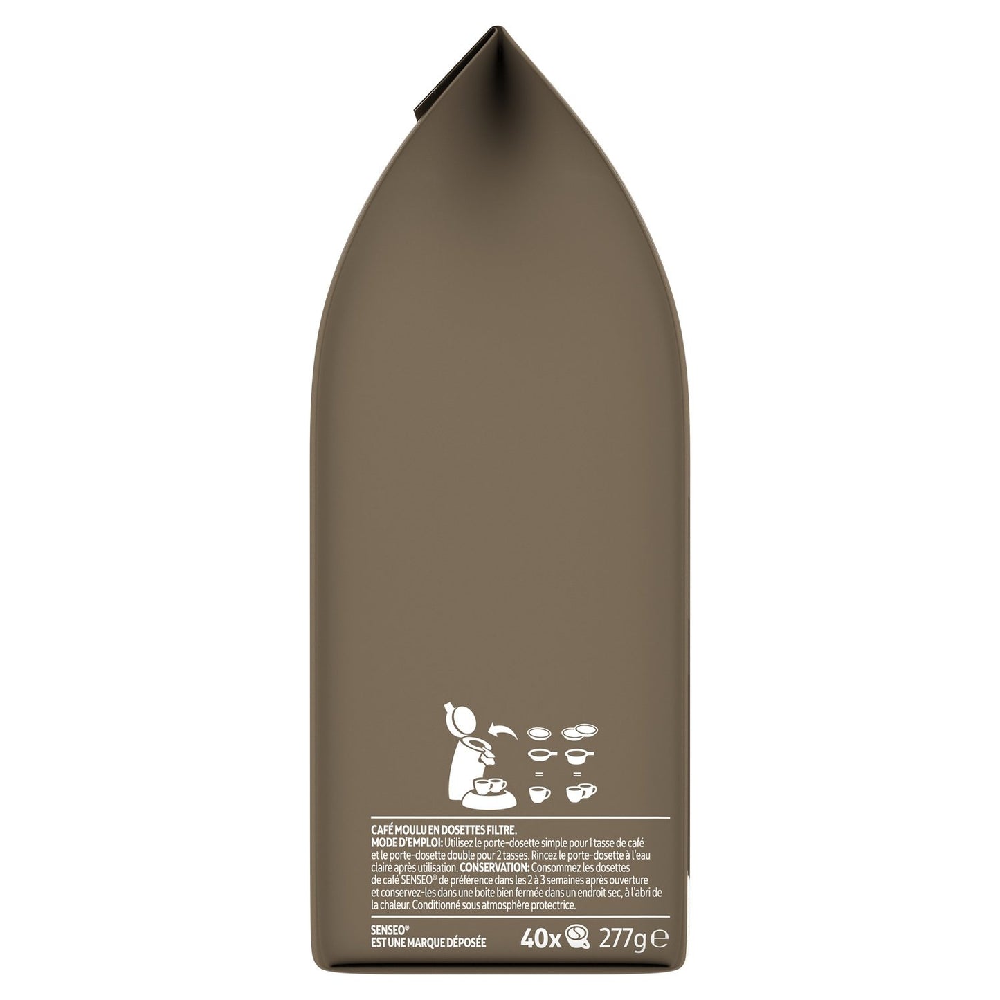 Klassische Senseo-kompatible Kaffeepads SENSEO