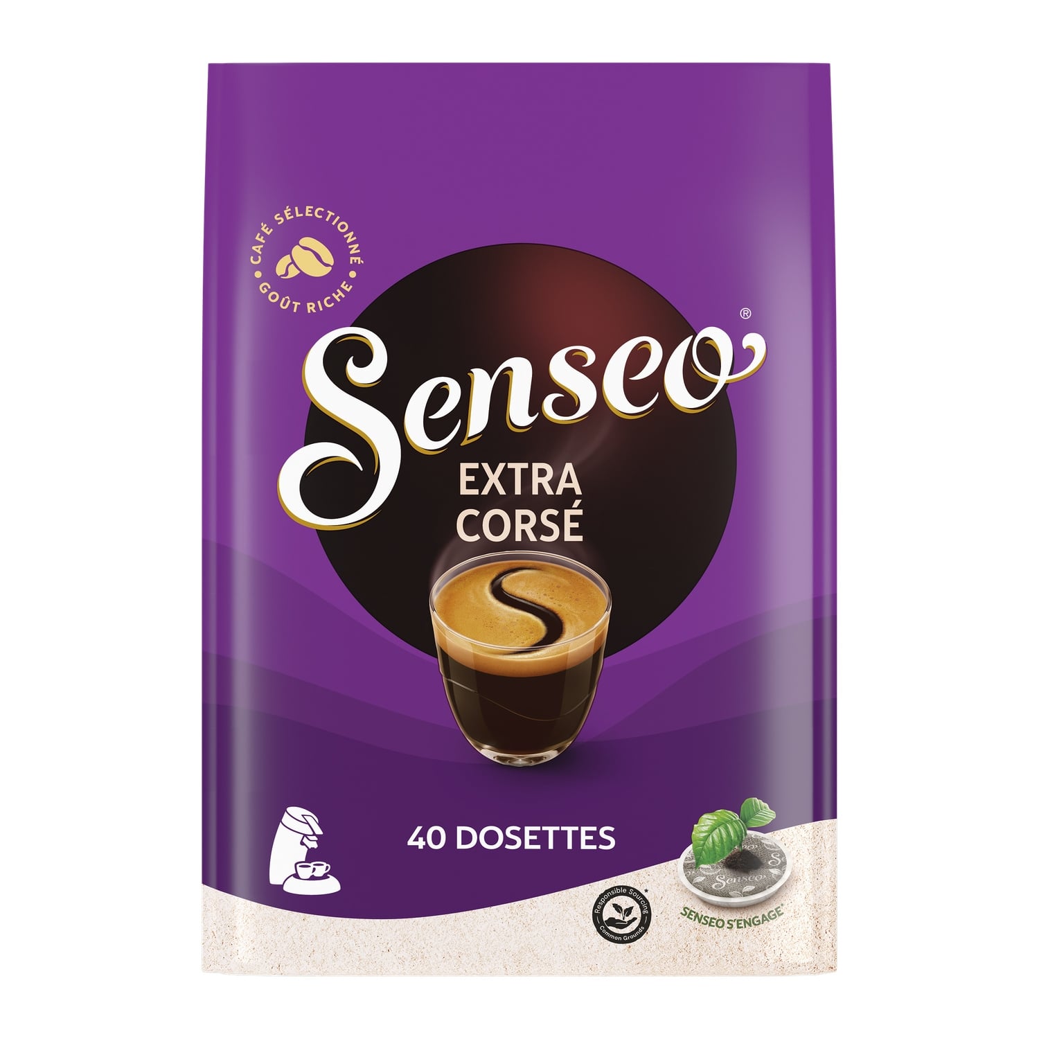 Café Dosettes Extra Corsé Compatibles Senseo SENSEO 