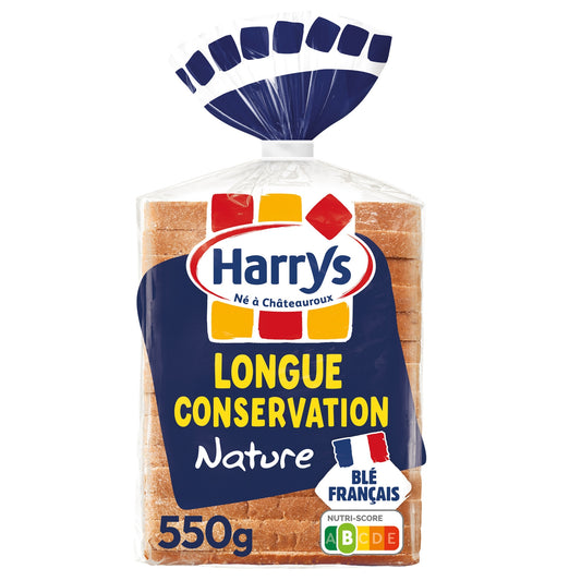 Pain de Mie Longue Conservation Nature HARRYS 