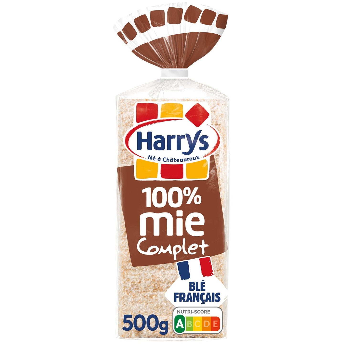 HARRYS 100% Wholemeal Sandwich Bread Without Crust Without Additives