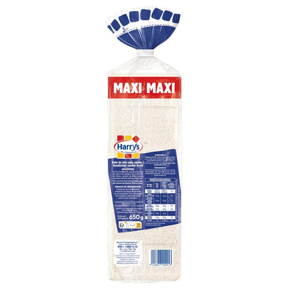 HARRYS 100% Plain Sandwich Bread, Crustless, Maxi Size, No Additives