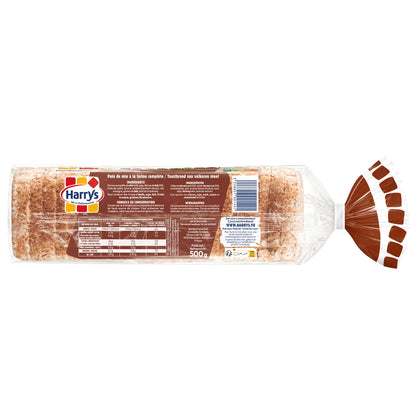 HARRYS Extra Soft Wholemeal Sandwich Bread No Added Sugar No Additives