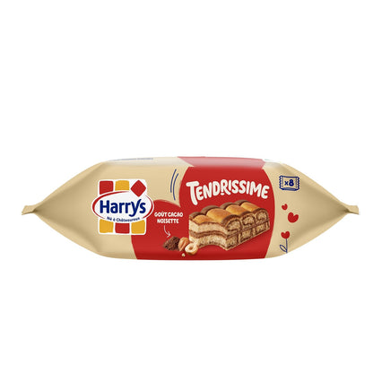 Gâteaux Moelleux Noisette et Cacao Tendrissime Moins de Sucres HARRYS