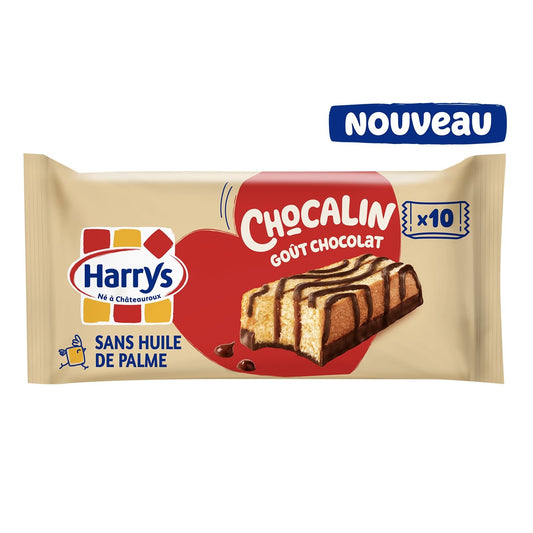 Gâteaux Moelleux Cacao et Chocolat Chocalin Sans Huile de Palme HARRYS