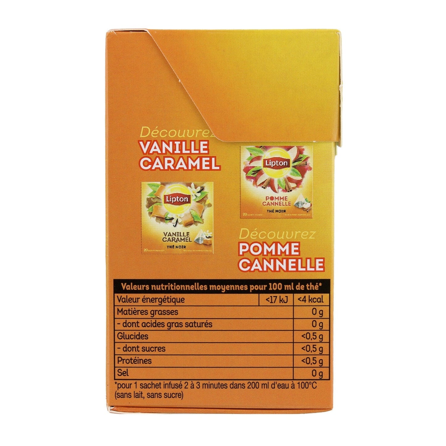 [ANTI-GASPILLAGE] Thé Noir Pêche Mangue LIPTON - Date de durabilité minimale : 05/2025