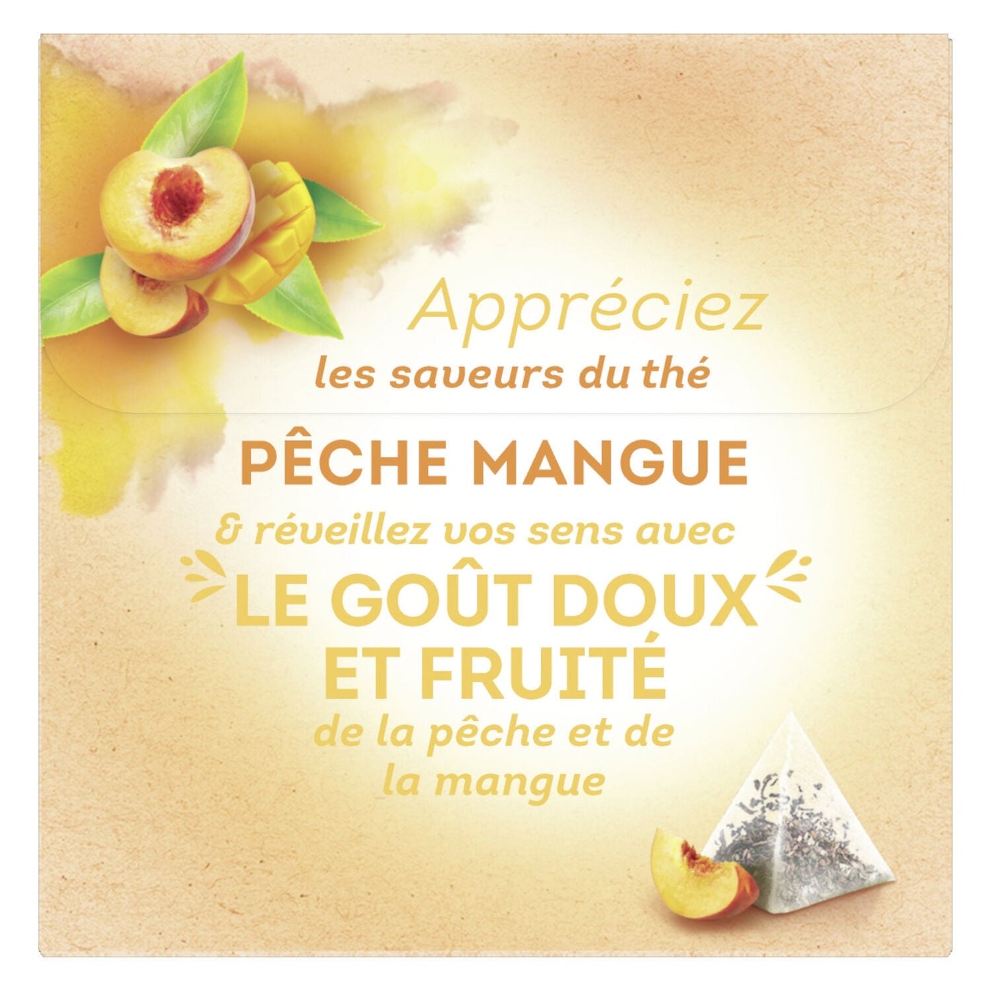 [ANTI-GASPILLAGE] Thé Noir Pêche Mangue LIPTON - Date de durabilité minimale : 05/2025