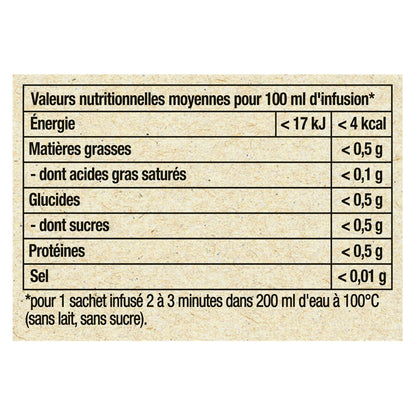 [ANTI-GASPILLAGE] Thé Noir Caramel LIPTON - Date de durabilité minimale : 08/2025