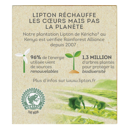 [ANTI-GASPILLAGE] Thé Noir Caramel LIPTON - Date de durabilité minimale : 08/2025