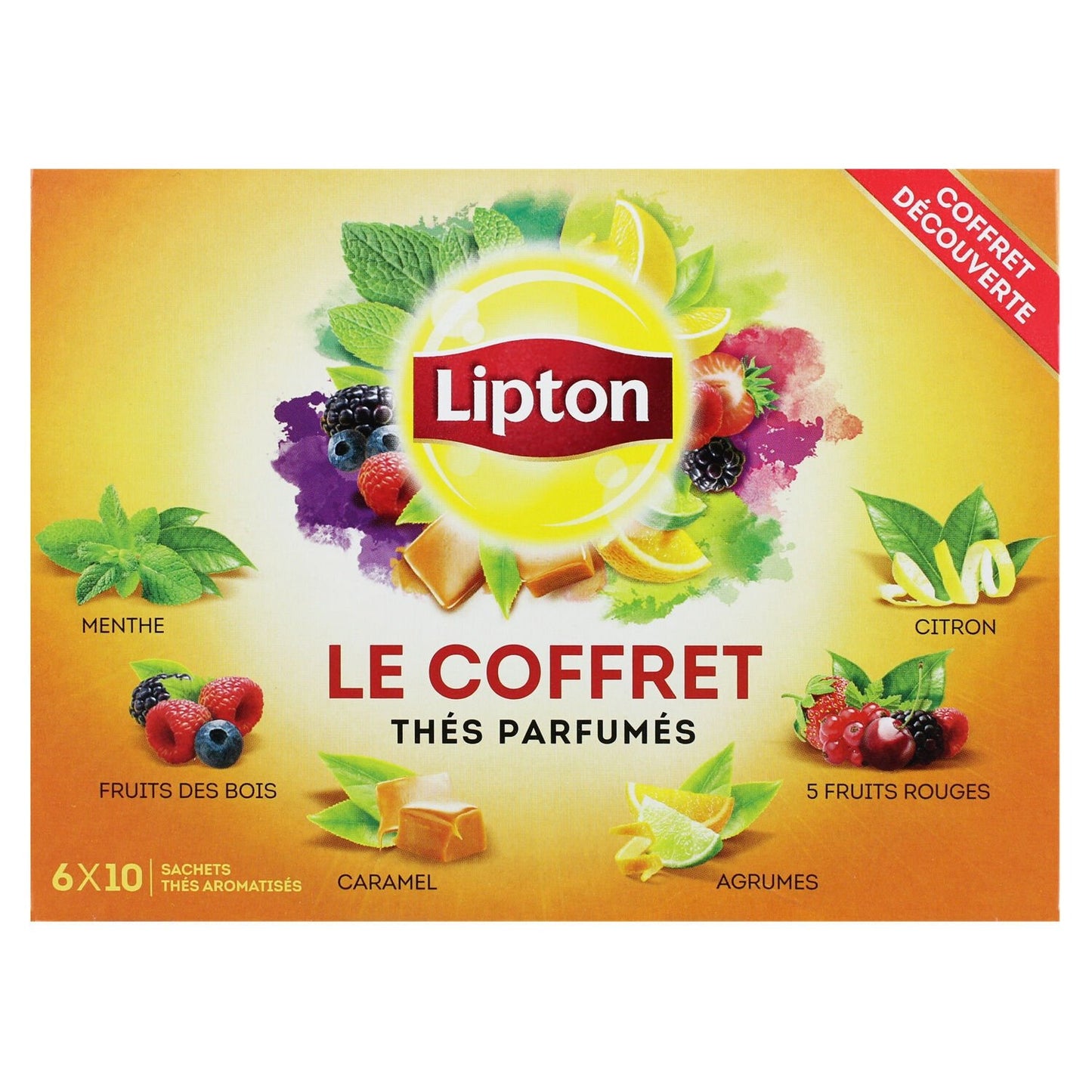 Thé Noir Parfumé Coffret LIPTON