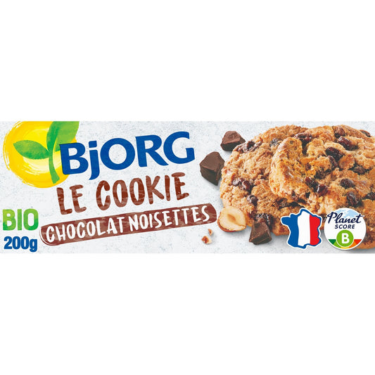BJORG Organic Chocolate Hazelnut Cookies